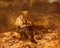 Stonebreaker painting by Gustave Courbet at Memorial Art Gallery. Rochester, NY.