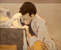 Portrait of Aurélien-Marie Lugné-Poë by Edouard Vuillard at Memorial Art Gallery. Rochester, NY.