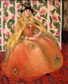 Girl with Tricorne painting by Henri Matisse at Memorial Art Gallery. Rochester, NY.