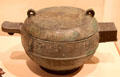Ceremonial Chinese bronze offering vessel at Memorial Art Gallery. Rochester, NY.