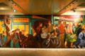 Return of Spring mural by Jack Beal in 42nd St. subway station. New York, NY.