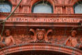 Terra cotta details of Deutsches Dispensary with Caritas. New York, NY.