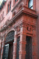 Terra cotta details of Deutsches Dispensary. New York, NY.