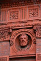 Terra cotta bust of Galenus on Deutsches Dispensary. New York, NY.
