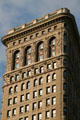 Arches across back edge of Flatiron Building. New York, NY.