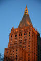 Peak of New York Life Building on Madison Square Park. New York, NY.