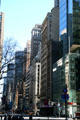 Streetscape up 5th Ave. from 42nd St. New York, NY.