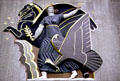 Progress with winged horse Pegasus & eagle relief by Lee Lawrie & Alex Mascetti at W. 49th St. entrance of Rockefeller Plaza. New York, NY.