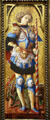 St George painting by Carlo Crivelli at Metropolitan Museum of Art. New York, NY.