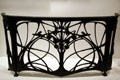 Wrought iron grill from Casa Milá, Barcelona, Spain by Antoni Gaudí at MoMA. New York, NY.