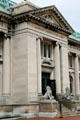 Hispanic Society of America Museum entrance. New York, NY.