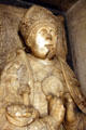 Tomb effigy of Gutierre de la Cueva, Bishop of Palencia, from Monastery of San Francisco in Cuellar at Hispanic Society of America Museum. New York, NY.