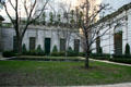 Garden of Frick Collection art museum. New York, NY.