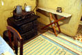 Kitchen stove of Italian family at Tenement Museum. New York, NY.