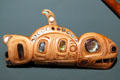 Gitxsan amulet in form of killer whale at National Museum of American Indian. New York, NY.