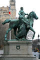 Theodore Roosevelt equestrian statue at American Museum of Natural History. New York, NY.