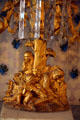 Gilded sconce at Theodore Roosevelt Birthplace. New York, NY.