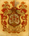 Roosevelt family coat of arms at Theodore Roosevelt Birthplace. New York, NY.