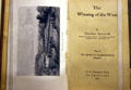The Winning of the West book by Theodore Roosevelt at his Birthplace. New York, NY.