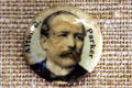 Alton B. Parker button at Theodore Roosevelt Birthplace. New York, NY.