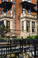 Brownstone at site of George Washington's headquarters for Battle of Long Island in Aug. 1776. New York, NY.