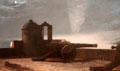 Searchlight on Harbor Entrance, Santiago de Cuba painting by Winslow Homer at Metropolitan Museum of Art. New York, NY.