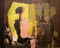 Woman Seated at an Easel painting by Georges Braque at Metropolitan Museum of Art. New York, NY.