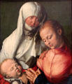 Virgin & Child with St Anne painting by Albrecht Dürer at Metropolitan Museum of Art. New York, NY.