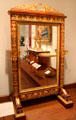 Cheval mirror with symbols of Psyche attrib. François-Honoré-Georges Jacob-Desmalter at Metropolitan Museum of Art. New York, NY.