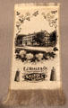 Advertising bookmark for E.J. Neale & Co. Shaker Cloaks & sister's bonnet from New Lebanon, NY at Metropolitan Museum of Art. New York, NY.