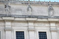 Brooklyn Museum frieze detail of muses. Brooklyn, NY.