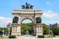 Soldiers' & Sailors' Arch by John Duncan on Grand Army Plaza. Brooklyn, NY.