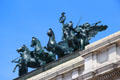 Detail of sculptures by Frederick MacMonnies on Soldiers' & Sailors' Arch in Grand Army Plaza. Brooklyn, NY.