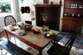 Kitchen at Lefferts Homestead museum. Brooklyn, NY.