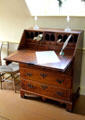Drop-front desk at Lefferts Homestead museum. Brooklyn, NY.