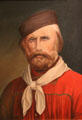 Painting of Giuseppe Garibaldi at Garibaldi-Meucci Museum. Staten Island, NY.