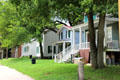 Center Streetscape at Historic Richmond Town. Staten Island, NY.