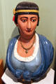 Ship figurehead of Indian maiden attrib. William Rush of Philadelphia at Whaling Museum. Cold Spring Harbor, NY