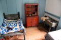 Rustic bedstead at Custom House Museum. Sag Harbor, NY