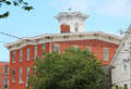 Cupola of Municipal Building originally Mansion House hotel. Sag Harbor, NY