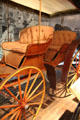Buckboard Surrey by Joubert & White of Glens Falls, NY with their patented wooden spring suspension at carriage collection of Long Island Museum. Stony Brook, NY.