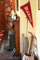 Mementoes in boy's bedroom at Roosevelt's House Sagamore Hill NHS. Cove Neck, NY.