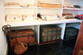 Linen closet at Roosevelt's House Sagamore Hill NHS. Cove Neck, NY.