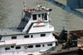 Tow boat on Ohio River. Cincinnati, OH.