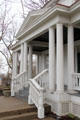 Stowe House portico. Cincinnati, OH.