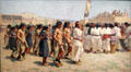 Harvest Dance in Taos, NM painting by Joseph Henry Sharp at Cincinnati Art Museum. Cincinnati, OH.