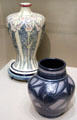 Earthenware vase by Mary Given Sheerer & by Sadie Irvine both of Newcomb Pottery of New Orleans, LA at Cincinnati Art Museum. Cincinnati, OH.