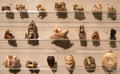 Netsuke collection from Japan at Cincinnati Art Museum. Cincinnati, OH.