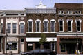 Italianate buildings on Courthouse square. Bryan, OH.