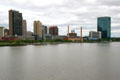 Skyline of Toledo. Toledo, OH.
